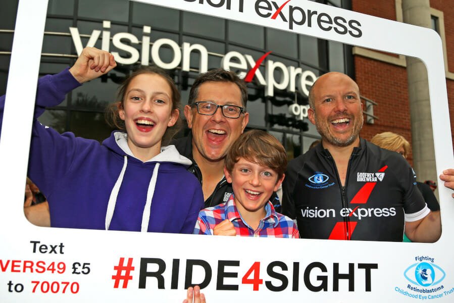 Vision Express Ride4Sight raises £25k