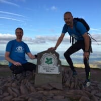 CHECT photo - Paul at the summit