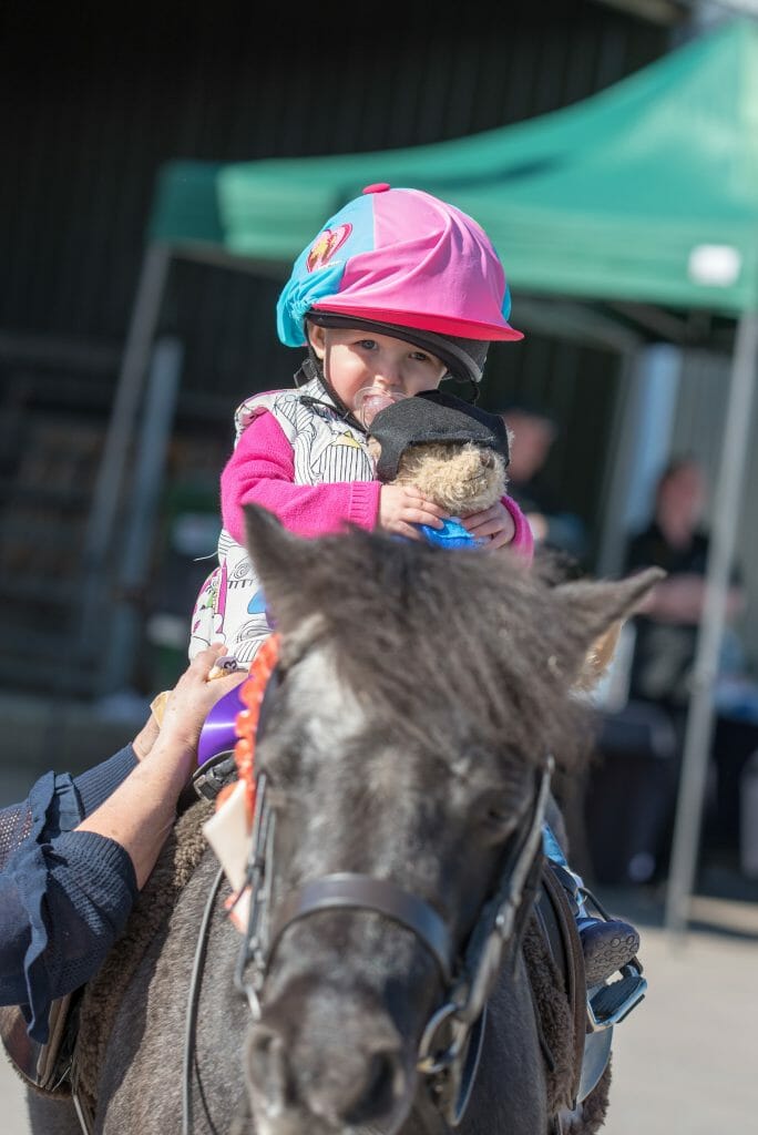 CHECT photo - Felicity Bone on the sponsored horse ride
