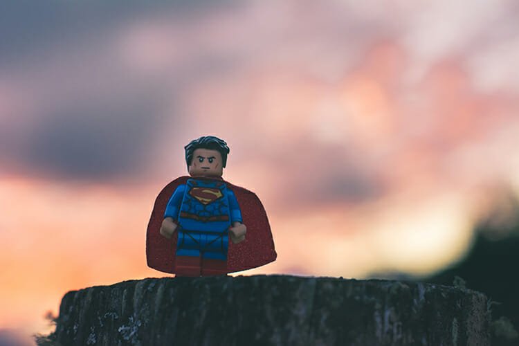 CHECT photo - lego superman figure