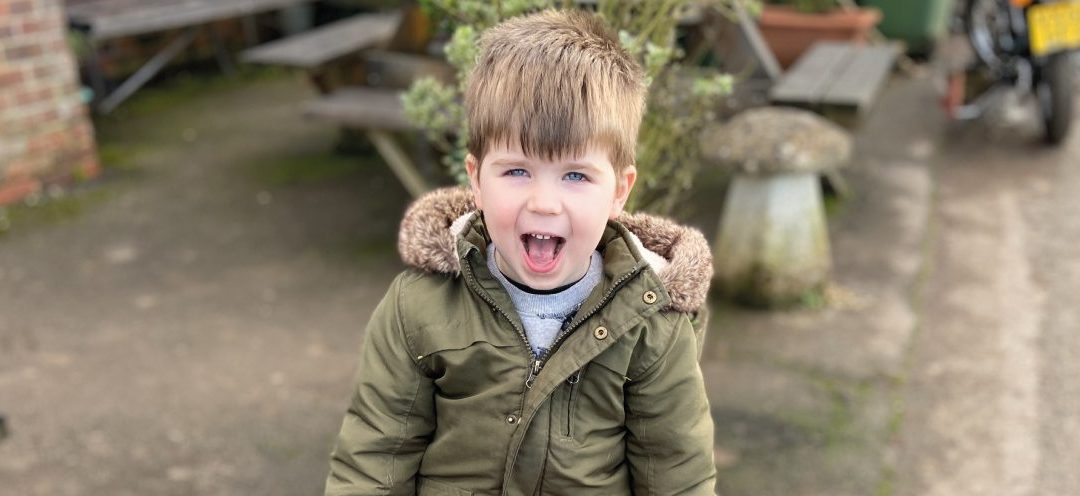 Brave Boy Seb Scoops Award