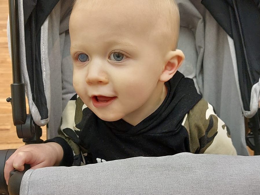 “We spotted our son’s eye cancer the day he took his first steps”