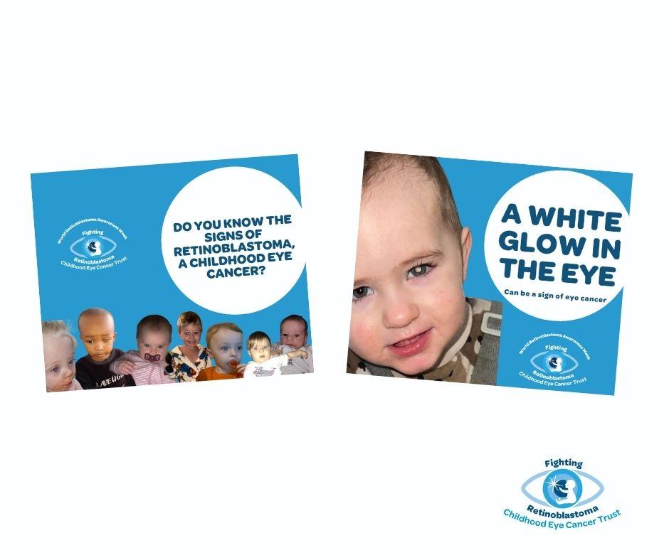 The image shows two photos from our social media campaign