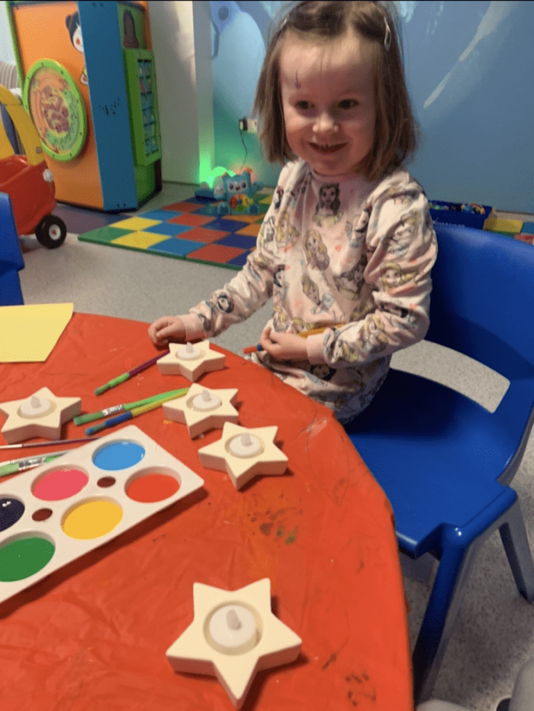 Rachel painting