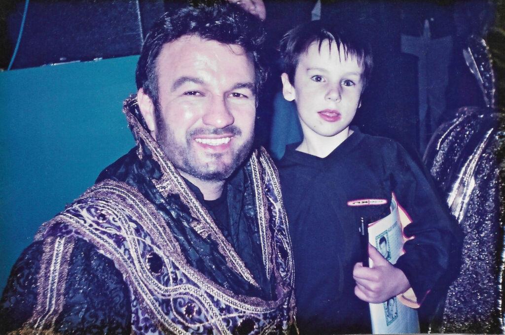 Adam as a child 