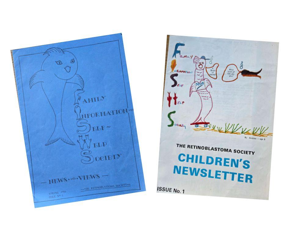 The first edition copy of FISH and the Children's newsletter